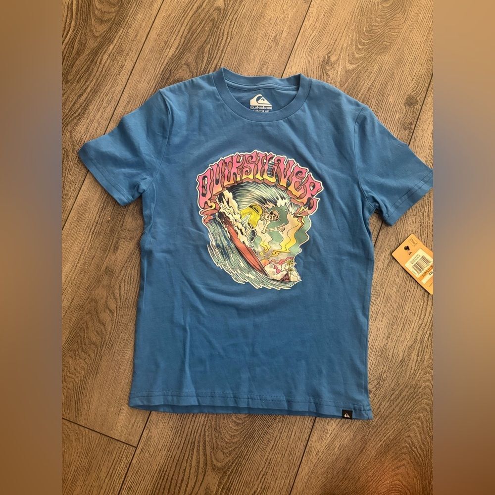 Quiksilver Ocean Wave Blue Tee